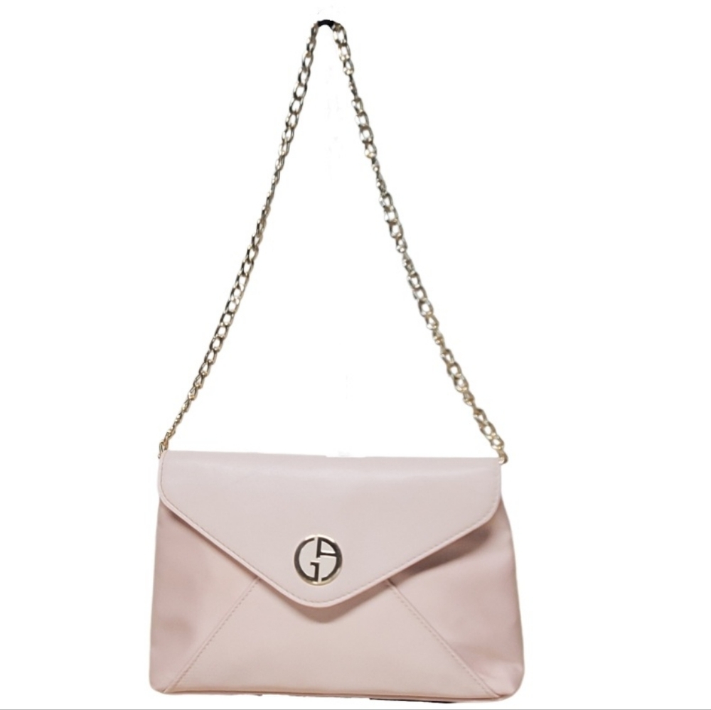 Giorgio Armani Soft Pink Peach Makeup Toiletry Bag - Picture 3 of 9